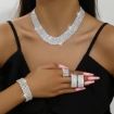 Picture of Luxury Rhinestone Jewelry Set