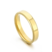 Picture of Simple Stainless Steel Double-Beveled Glossy Mirror Couple Ring