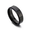 Picture of Simple Stainless Steel Double-Beveled Glossy Mirror Couple Ring