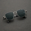 Picture of New Retro Square Frame Steampunk Metal Sunglasses