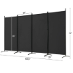Picture of Iron Frame Push-Pull Mobile Partition Screen