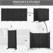 Picture of Iron Frame Push-Pull Mobile Partition Screen